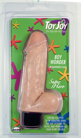 BOY WONDER 15 CM VIBRATOR DONG FLESH