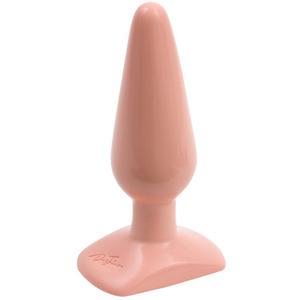 BUTT PLUGS SMOOTH CLASSIC MEDIUM WHITE, lungime 13.4 cm