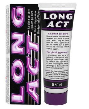 Crema Long Act, pentru o placere sexuala care dureaza, 50 ml