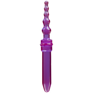 DILDO ANAL SPECTRAGELS PURPLE ANAL e SMOOTH TOOL PURPLE, lungime 35.6 cm