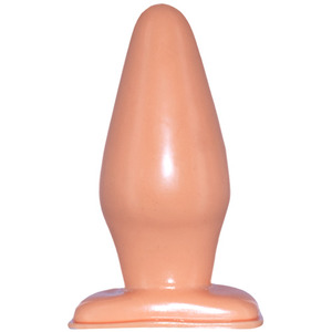 DILDO ANAL XL PLUG NATURAL, lungime 14 cm