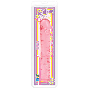 DILDO REALISTIC CRYSTAL JELLIES CLASSIC 10, lungime 25.4 cm