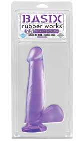 Dildo Basix Rubber Works - 7.5