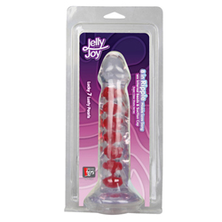 Dildo Clearstone Ripple, 20.3 cm