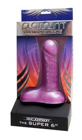 Dildo PLATINUM PURE SILICONE 6