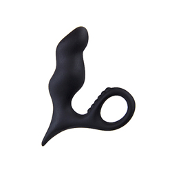 Dildo Squatter Black, 12 cm