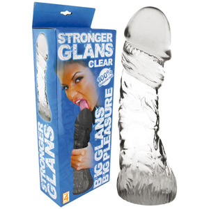 Dildo Stronger Glans Clear