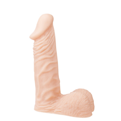 Dildo X-Skin 4 - Flesh, 15 cm