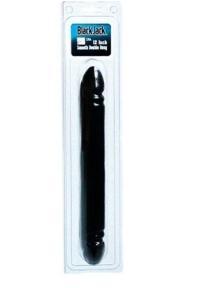 Dildo dublu Black Jack, 30 cm