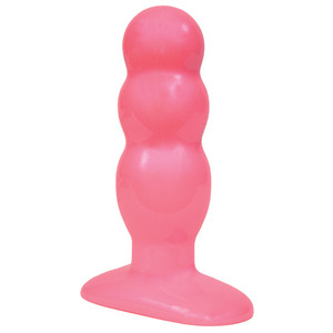 PLUG ANALE BELLADONNA'S EVIL PINK ASS TICKLER – BUMPY, lungime 11.4 cm