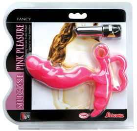 Pink Pleasure Vibrating Silicone Probe