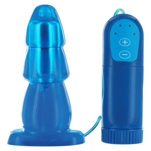 Plug Vibrator  THE DEEP BLUE