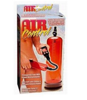 Pompa Air Control RED pentru marirea penisului, 21 cm