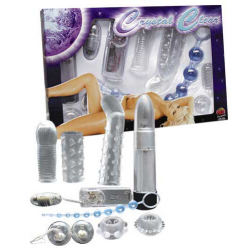 SET VIBRATOARE CRYSTAL CLEAR