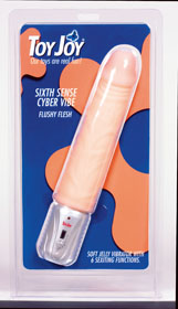 SIXTH SENCE CYBER VIBRATOR FLESH