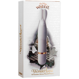 Stimulator clitoridian WONDERLAND THE WHITE WABBIT VAGINAL STIMULATOR