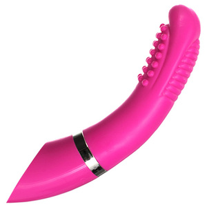 VIBRATOR THE CURVE PINK, lungime 20 cm