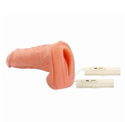 Vibrator Double Love pentru placerea ambilor parteneri, 22 cm