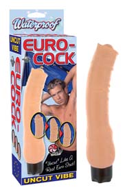 Vibrator EURO COCK UNCUT VIBE