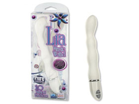 Vibrator LIA MAGIC WAND WHITE MASSAGER