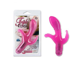 Vibrator TRIPLE TEASE PINK