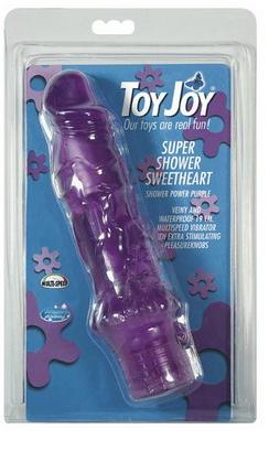 Vibrator Toy Joy Waterproof Super Shower SweetHeart, 19 cm