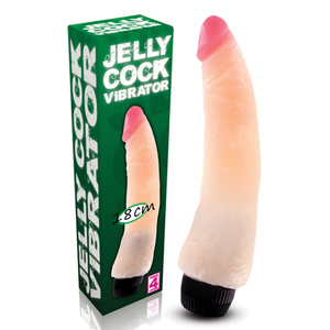 Vibrator realistic JELLY COCK VIBRATOR